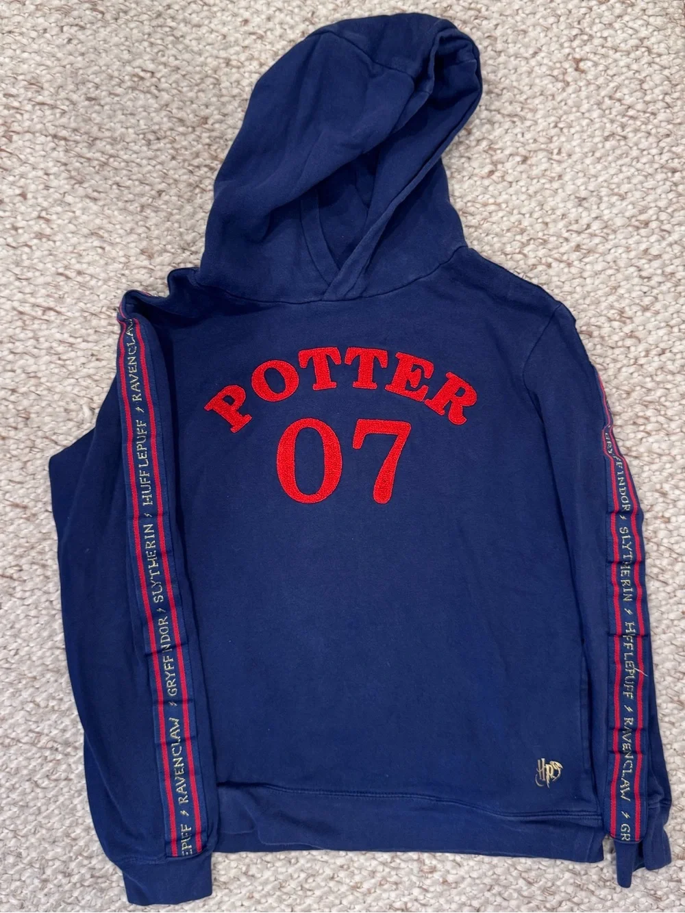 Mini Boden Harry Potter Hoodie with Red Accents